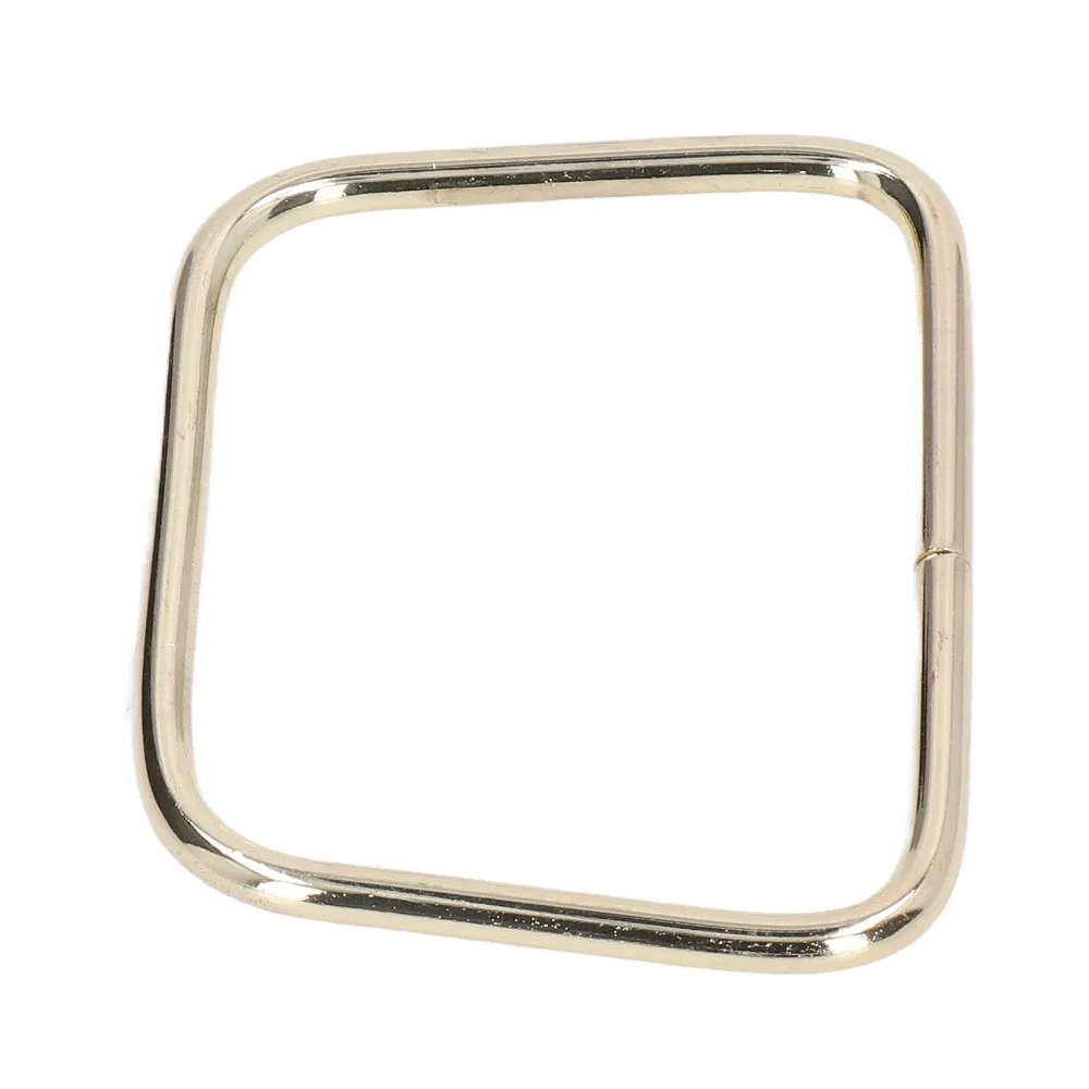 2pcs Purse Making Gold Handbag Handles Trapezoid Shape Iron Bag Handles Glossy Finish Bag Handle Replacement Jewelry Making