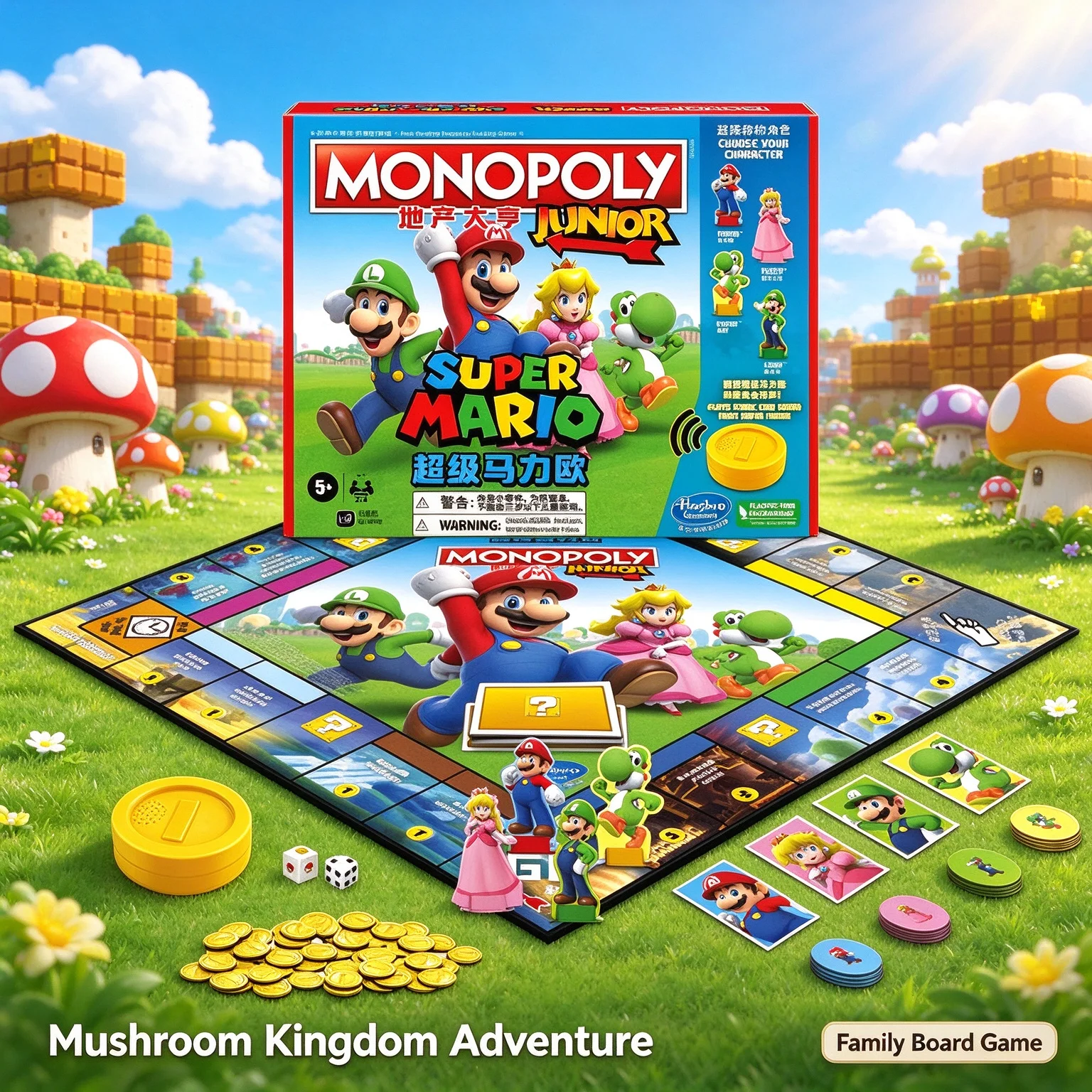 Hasbro Super Mario Monopoly Ju - Hasbro Game Monopoly incelemesi ve fiyatı