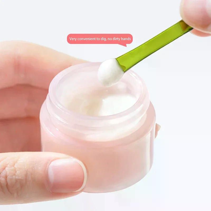 Dual-Ended Roller Massage Stick Oogcrème Applicator Cosmetische Spatel Anti Rimpel Gezichtslepel Legering Gezicht Huidverzorging Tool