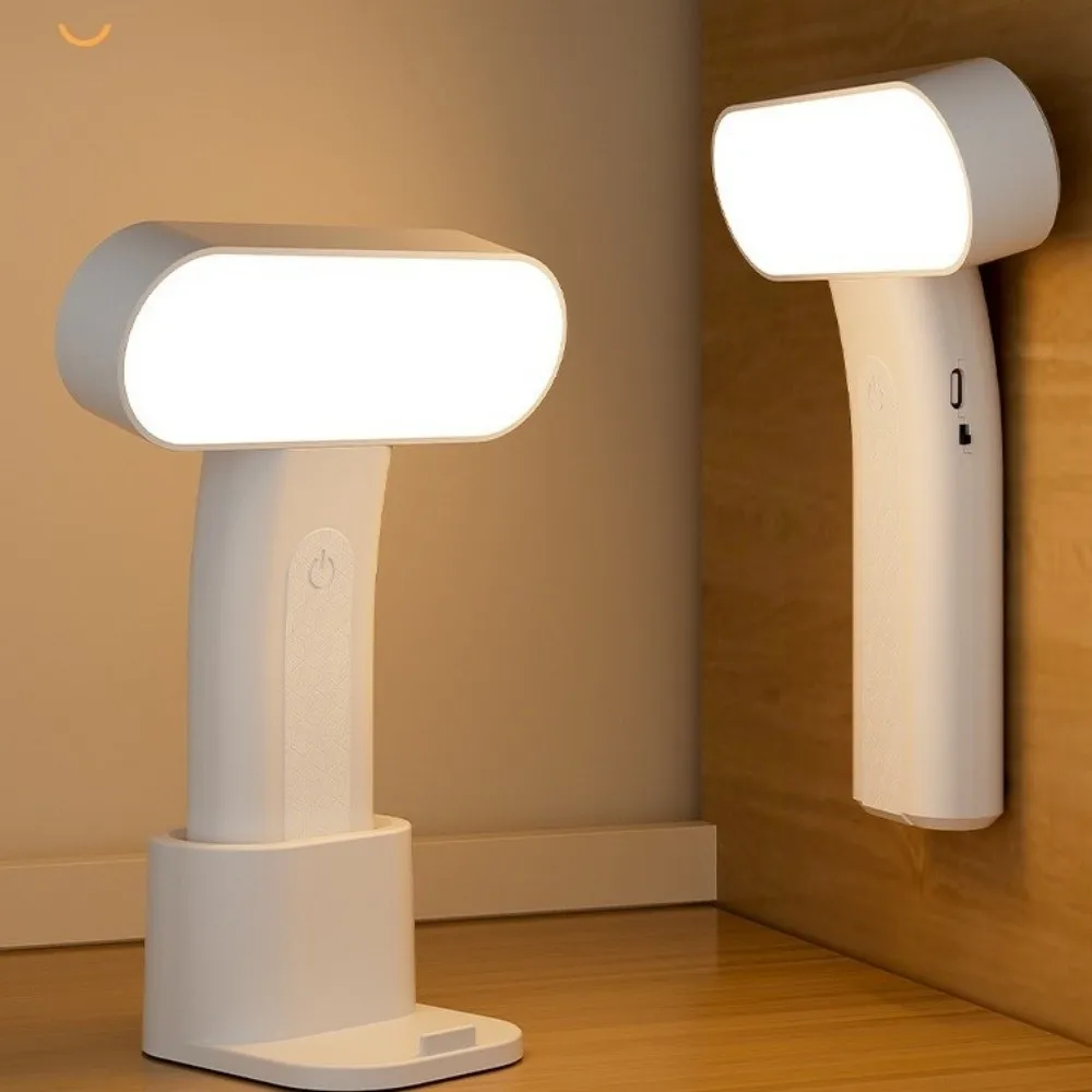 

Портативная перезаряжаемая лампа для чтения книг, складная настольная лампа для защиты глаз с регулируемой яркостью, 3-уровневая светодиодная настольная лампа для учебы