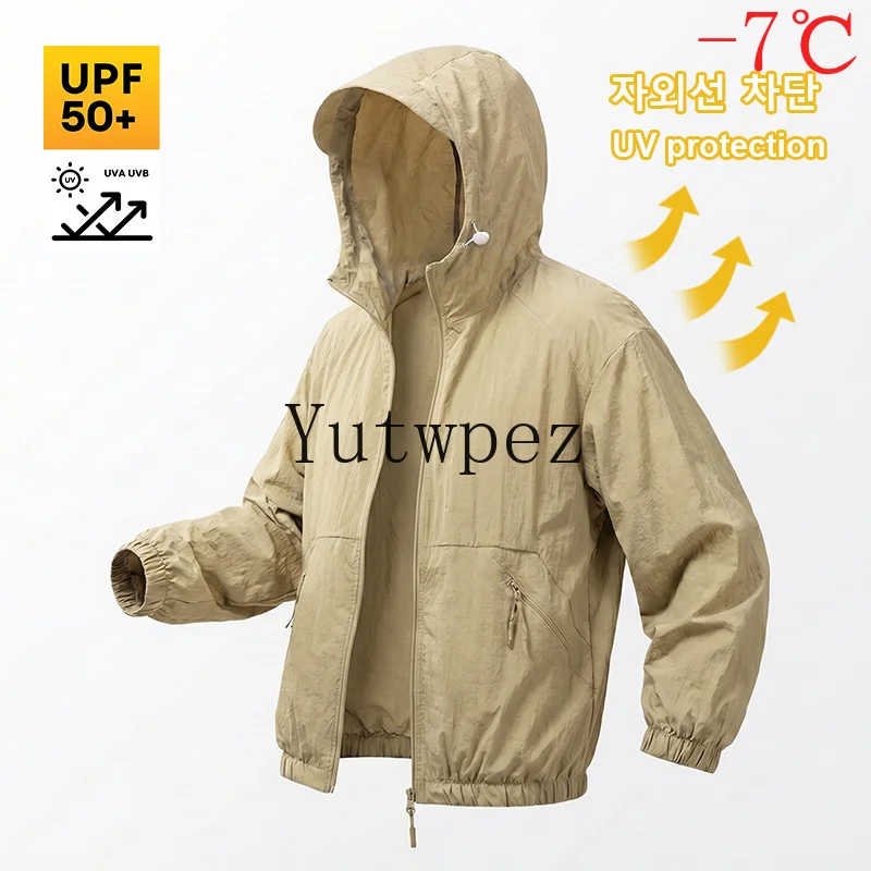 Unisex Sun UV Protection UPF100+ Quick Dry Lightweight Windbreaker Outdoor Hiking Camping Fishing Summer Sports Running Jacket