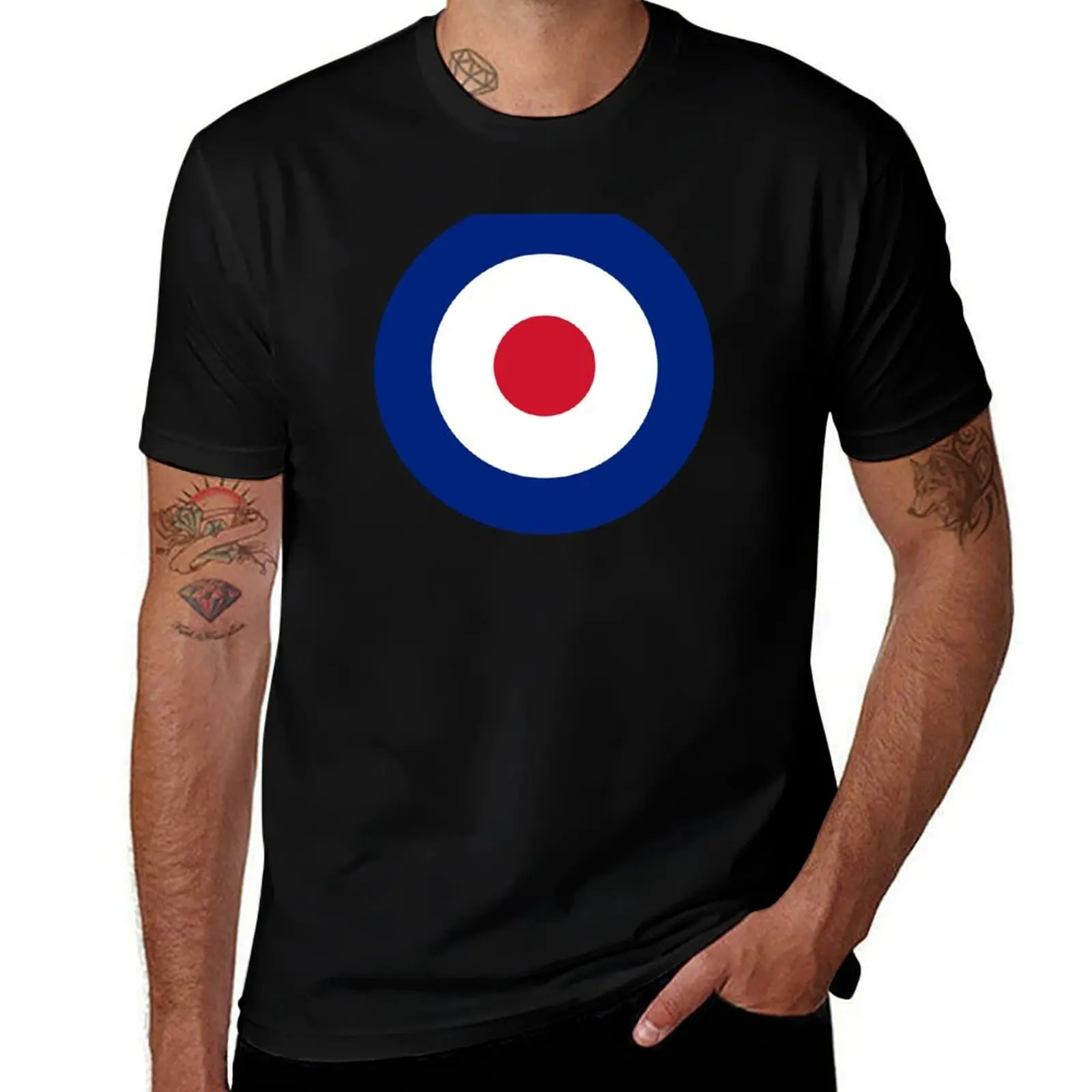 Mod Target T-Shirt Christmas Theme Tee Top T-Shirt
