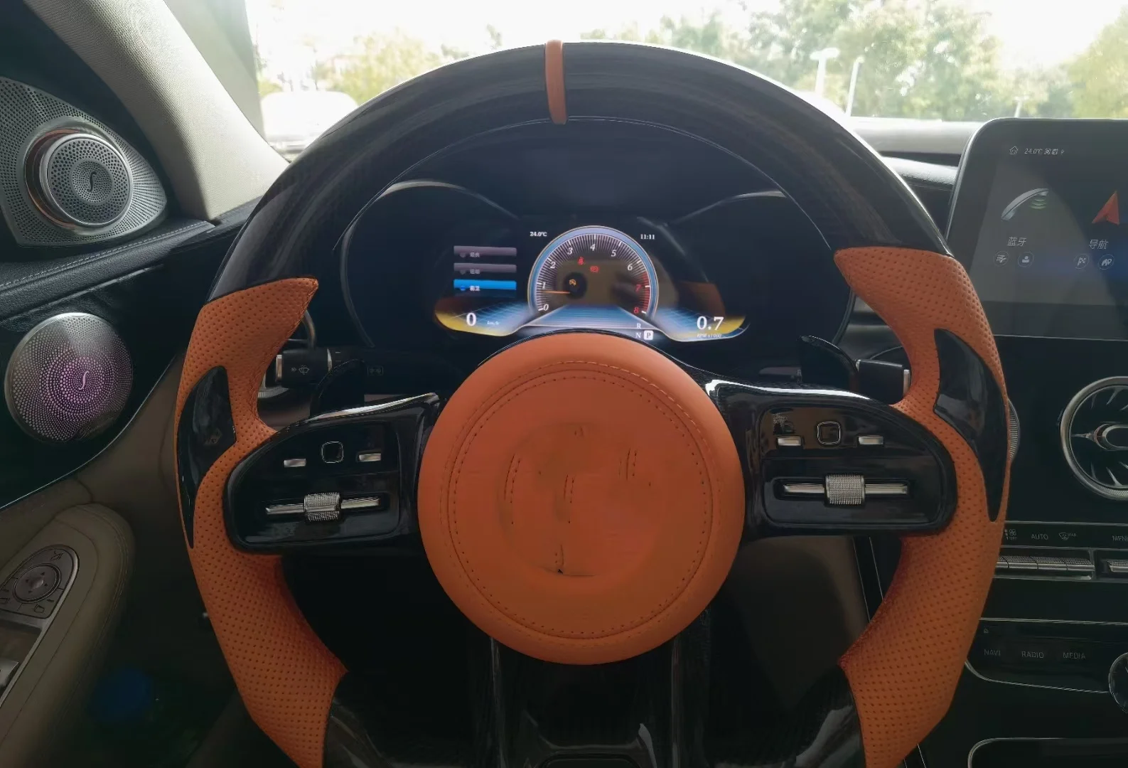 

Car Gauge Sets Car Dash Panels Upgrade For Mercedes Benz C Class W205 GLC X205 2015-2018 LCD Digital Dashboard Display Panel
