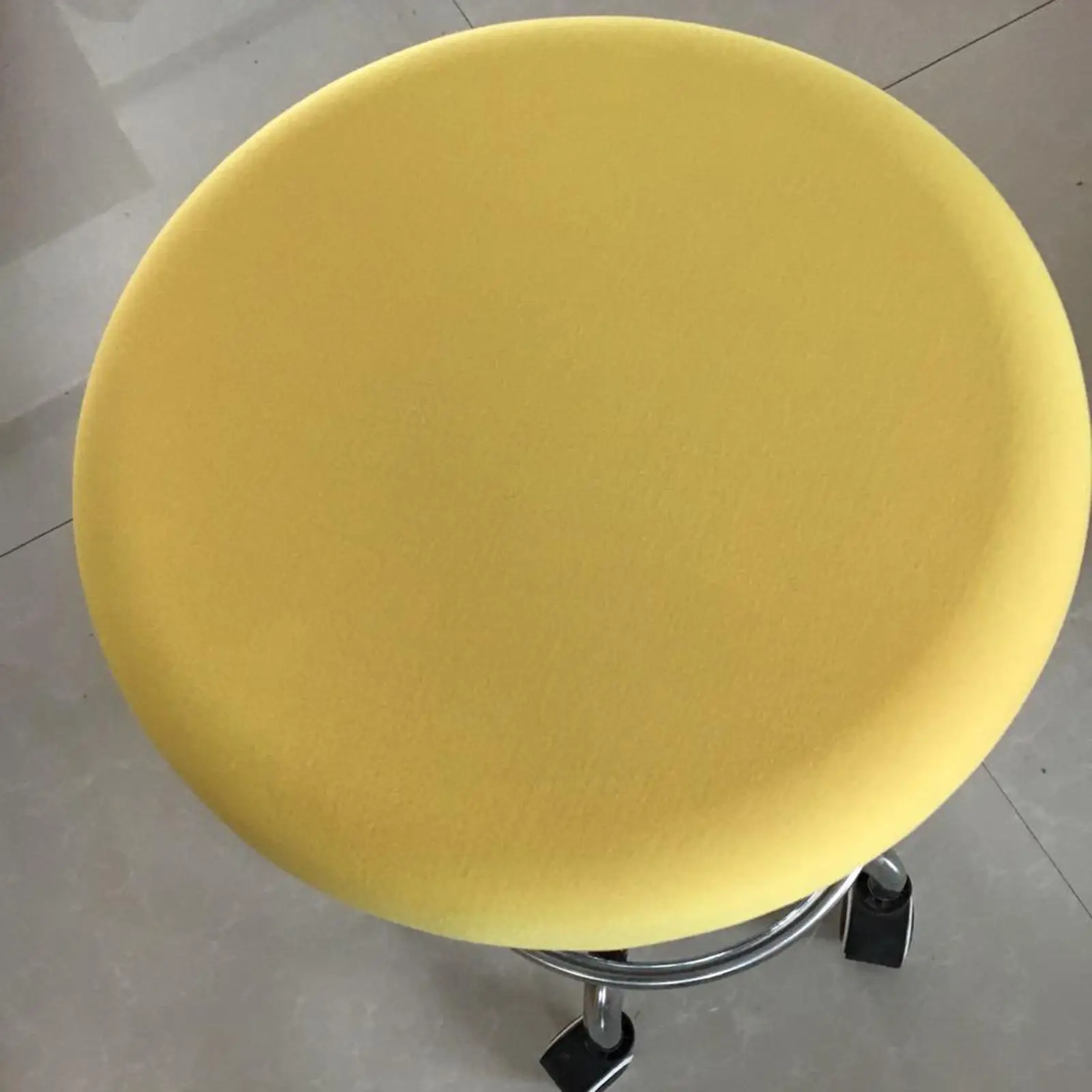 

Stretch Fit Barstool Covers Polyester Slipcover Round Chair Cushion Protector for Home Bar Stool Decor