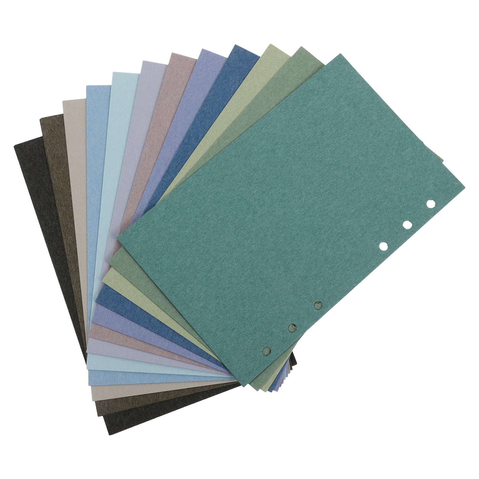 

24pcs A6 Loose-Leaf Paper Refills Binder Replacement Core Journal Scrapbooking Insert Double-Sided Filler Sheets For Notebook