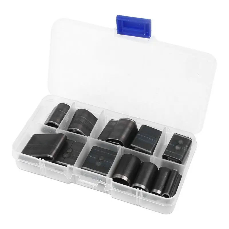 

24-образный набор дыроколов из нержавеющей стали для изготовления кожи - инструмент «сделай сам» для украшения чехла для телефона и изготовления небольших кожаных изделий