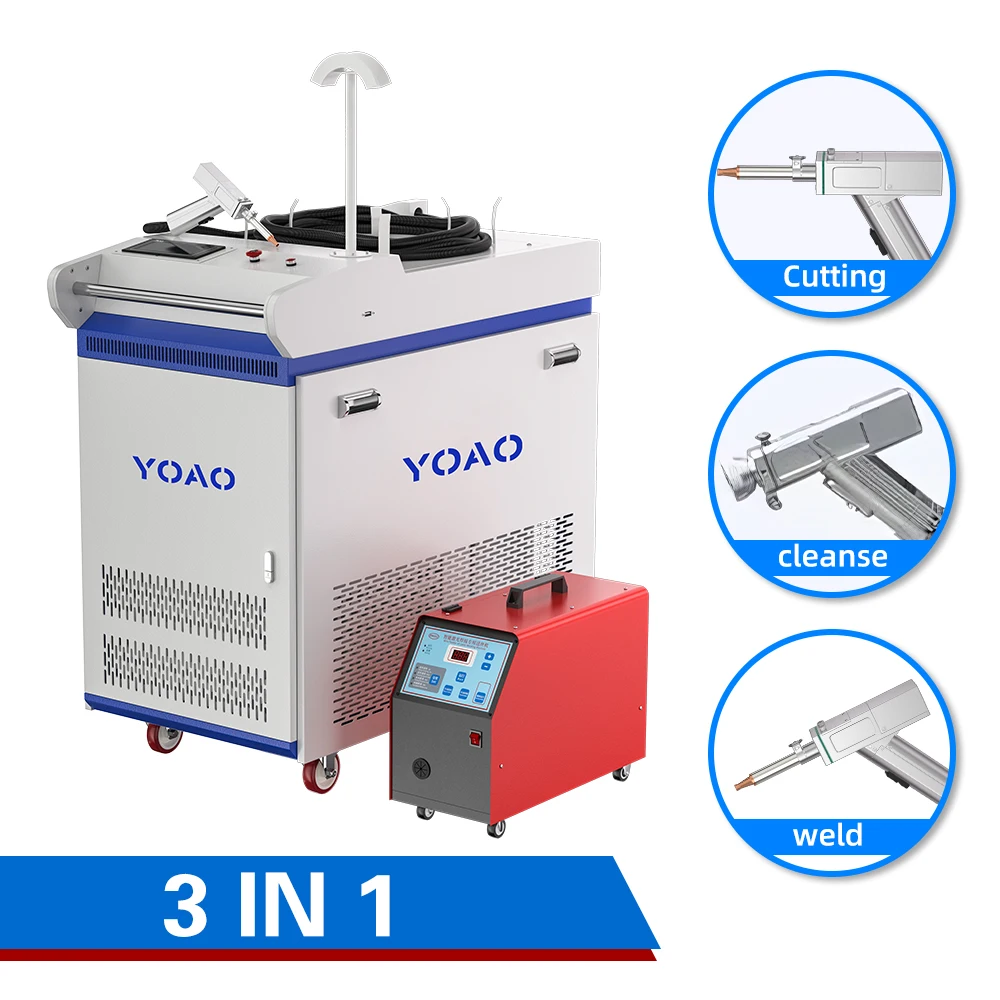 2000W Handheld Laser Welder Automatic Fiber Welding Machine New Condition Soldadora