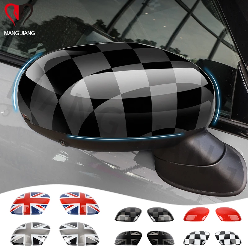 Car Rearview Mirror Cover Stickers For MINI COOPER U25 F66 F65 F67 2025 Car Rearview Mirror Exterior Decoration Car Accessories