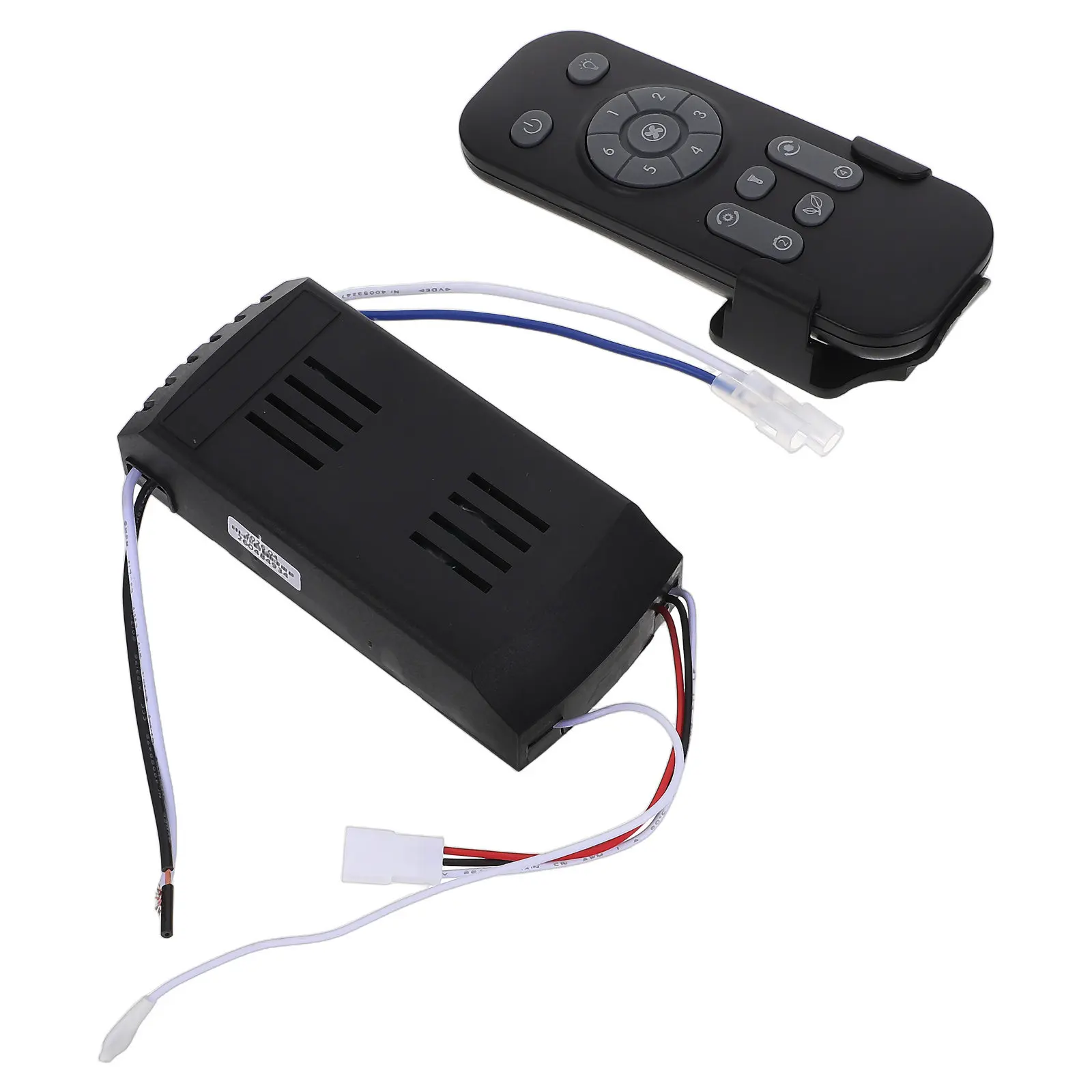 Universal Ceiling Fan Remote Control Kit DC 6 Speed Timer Wireless Receiver for Fan Light Lamp