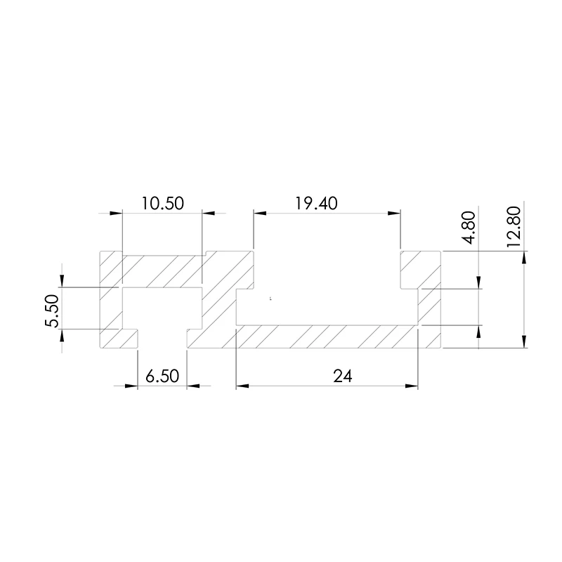 100-800mm Type 45 Aluminum Woodworking T Slot Track Chute Workbench Router Table Standard Miter Track Stop Wood Working Tools