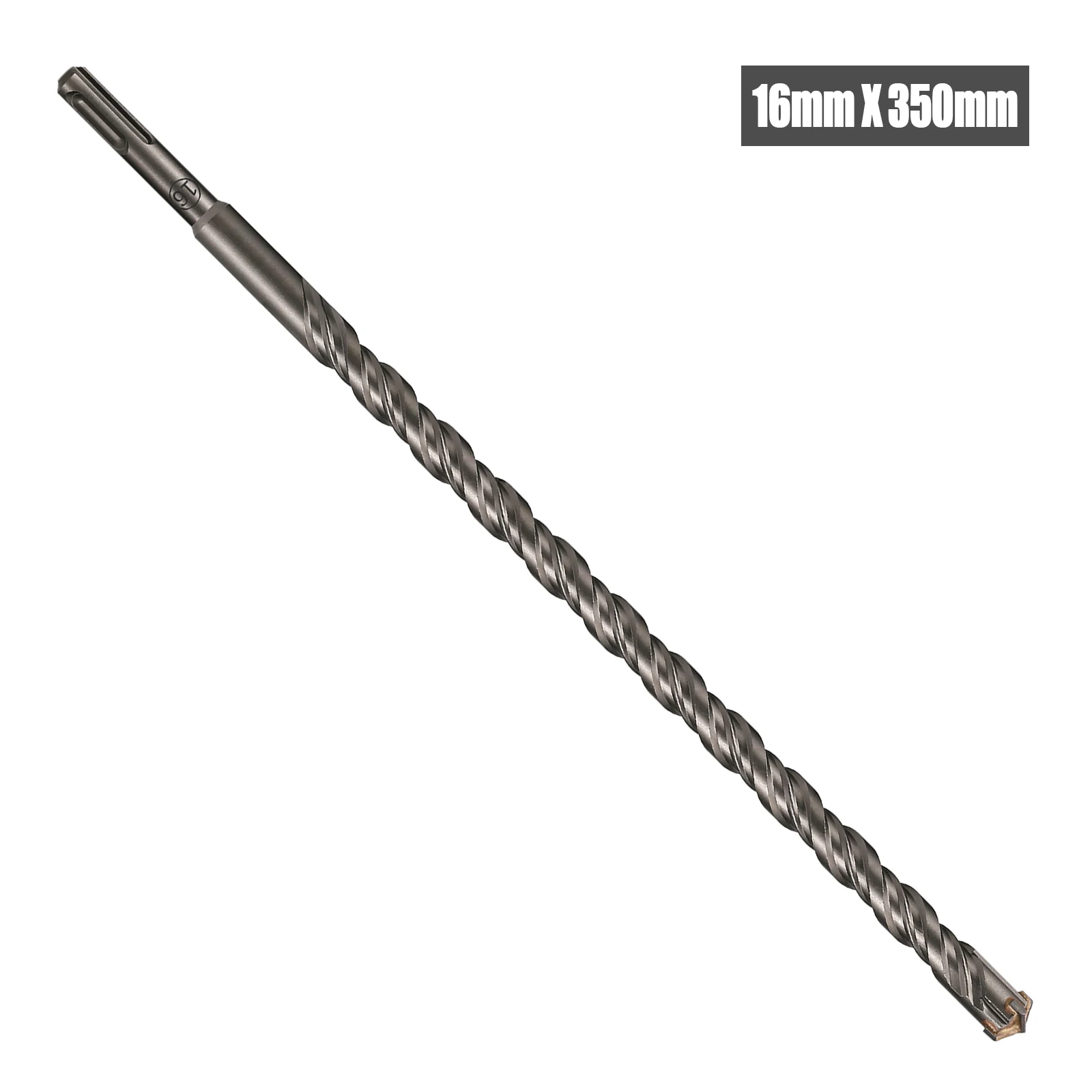 1 Stück Beton-SDS-Plus-Bohrer 6-28mm Kreuzschneiderkopf Doppelschneckenhammer 350mm Wandziegelblock Elektrohammer Mauerbohrer – Detail 13