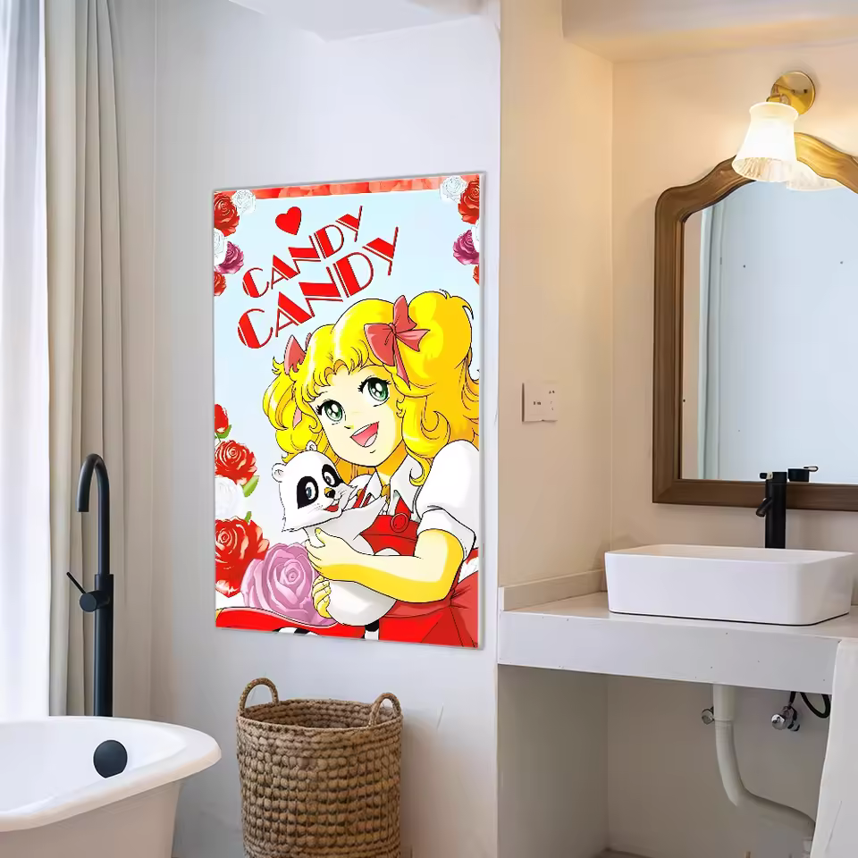 Candy Candy Anime Wallpaper Backdrop Spring Photography Garden Photos For Child Women Photoshoot - AliExpress 