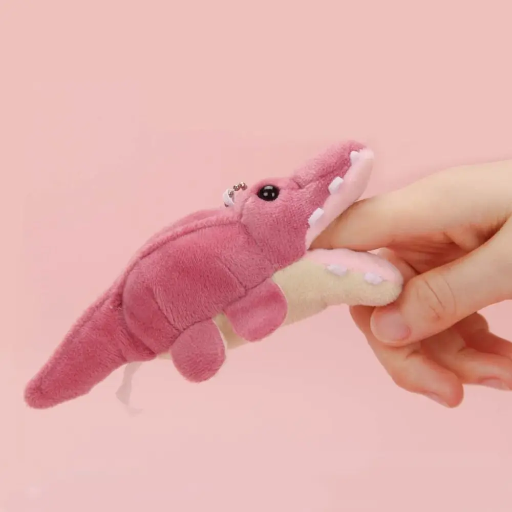 لينة ديناصور أفخم المفاتيح الكرتون أفخم محشوة ترايسيراتوبس كيرينغ موضة لطيف ديناصور دمية قلادة ظهره ديكور #2