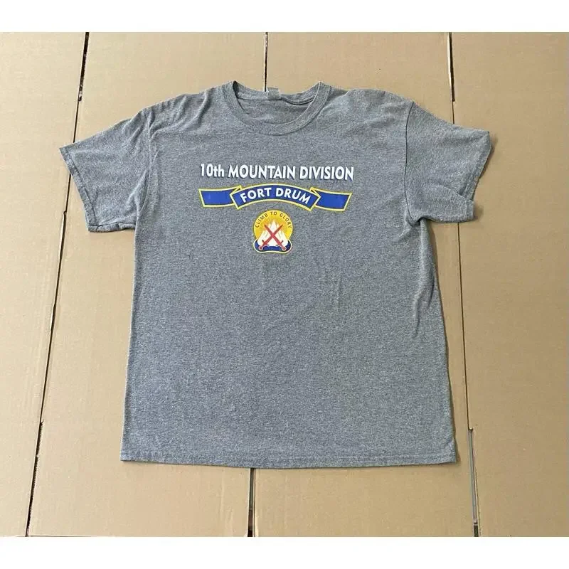 United States Army 10th Mountain Division Fort Drum New York T Shirt Mens XL