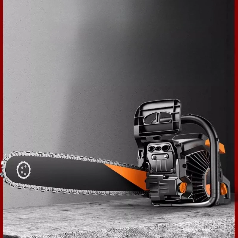 Chainsaw Logging Cutting Sawing Small Household Four-stroke According To Wood Artifact