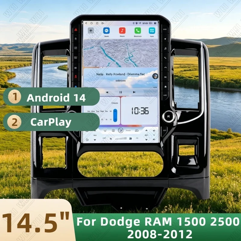 CarPlay Android 14 Auto Car Radio 14.5