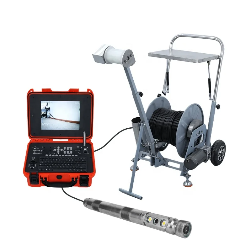 Low Price 300m Borewell Underwater Camera Down Borehole Well Inspection Camera