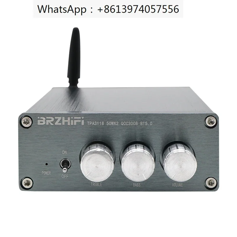 HIFI grade 2.0 stereo digital amplifier TPA3116 50WX2 100WX2 Bluetooth 5.0