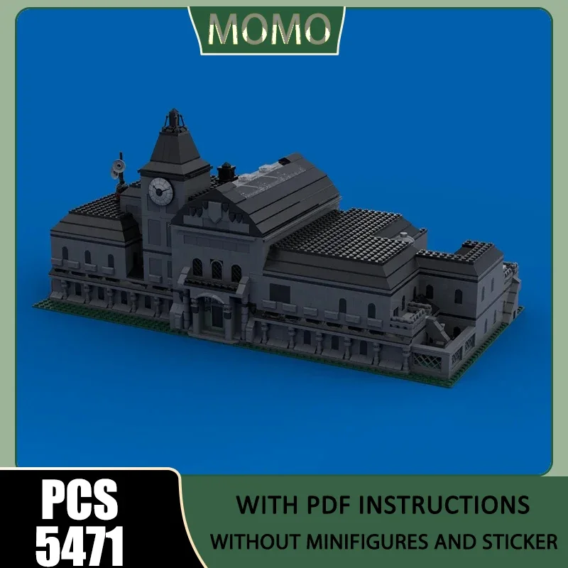 Moc Building Blocks Modular Popular Games - Police Department Model Technology Brick DIY Assembly Construction Holiday Toy