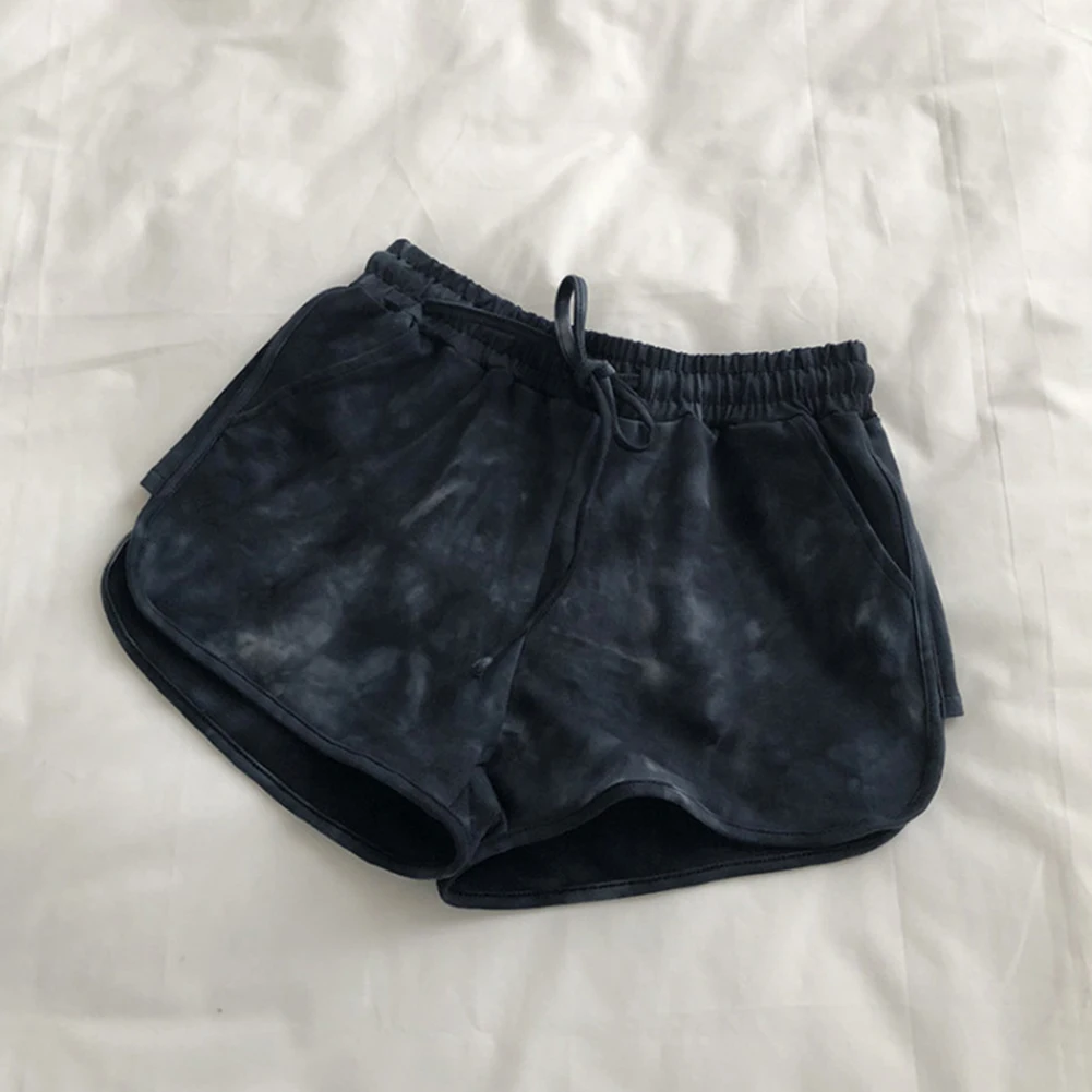 Shorts For Vacation Wide Leg Sports Shorts Holiday Activities Wide Leg Tie Dye Shorts Applicable Gender Female