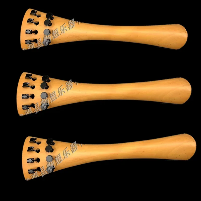 

3 set 4/4 High quality wholesale boxwood wood cello tailpiece with finetures