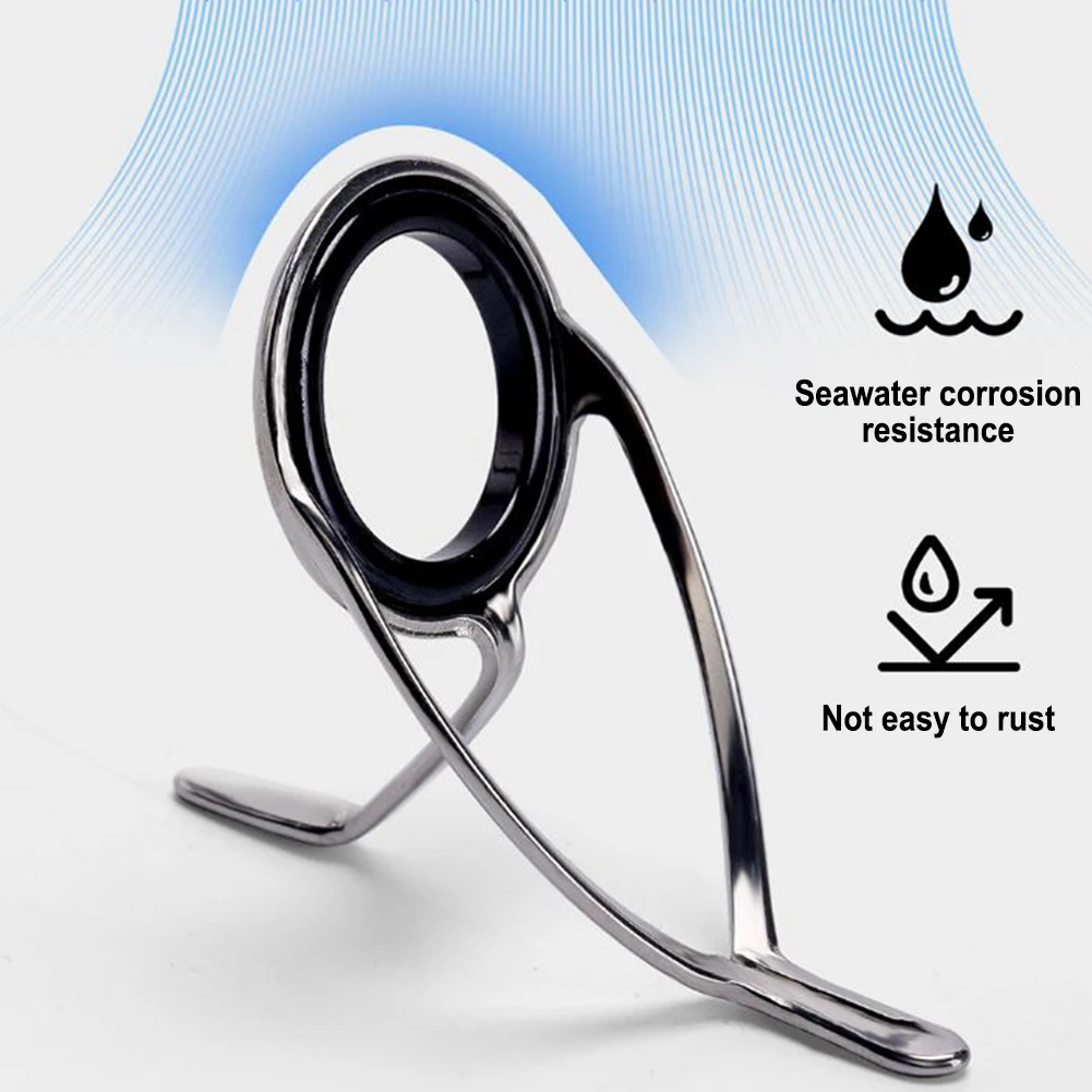 ท่องเที่ยวแหวน Over แหวนเปลี่ยนเบ็ดตกปลาแหวน Tip Eye ซ่อมอาคารสแตนเลสชุดคิทเครื่องมือตกปลา