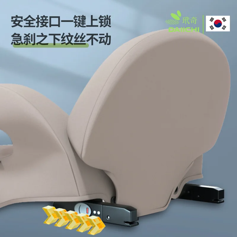 Child Safety Seat Height Increasing Pad for Car Use, Car Height Increasing Seat Cushion for Children Aged 3-12 Years Old
