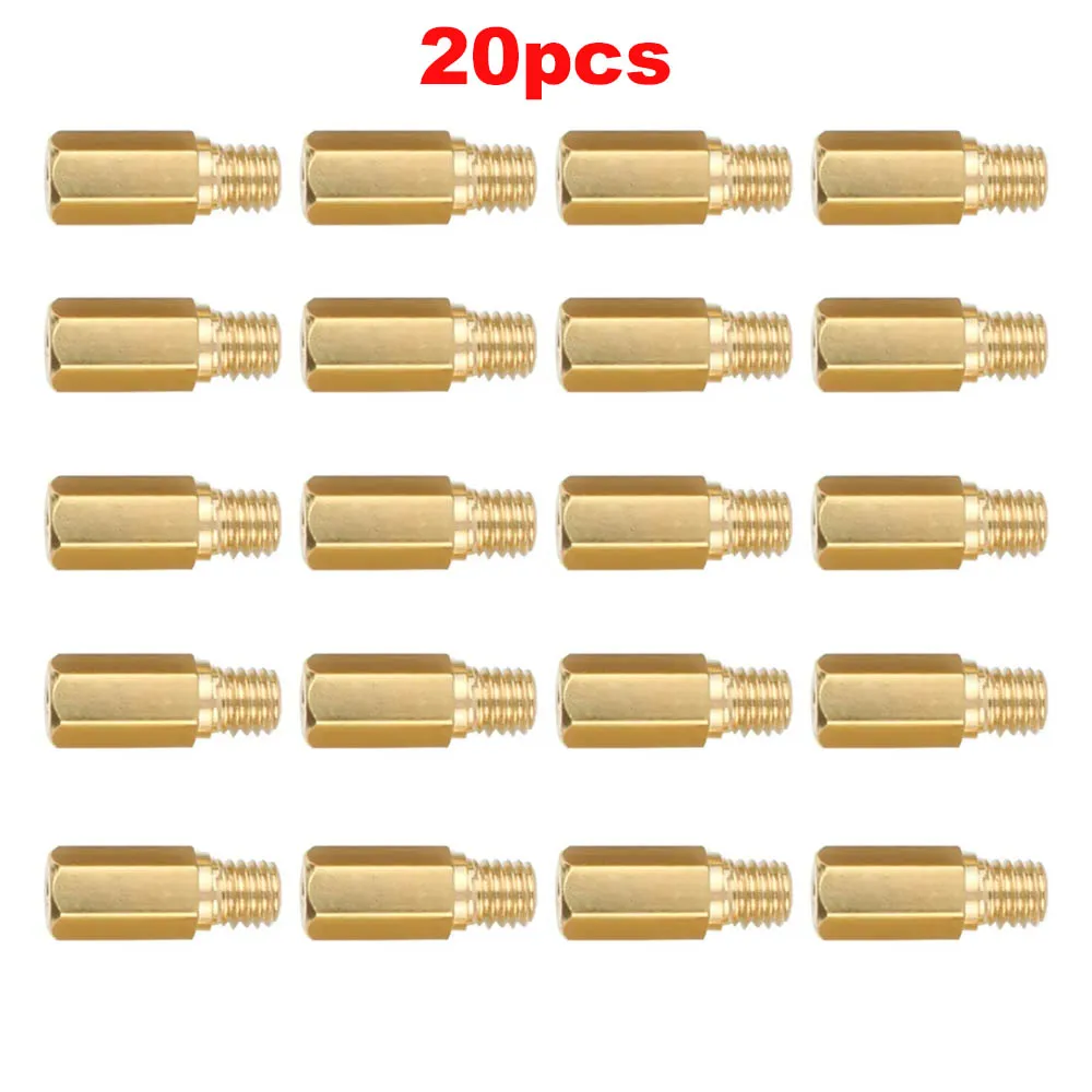 20 Pieces Main Jet For Keihin FCR OKO KOSO PE PWK Carburetor Hexagon Motorcycle Main injector nozzle