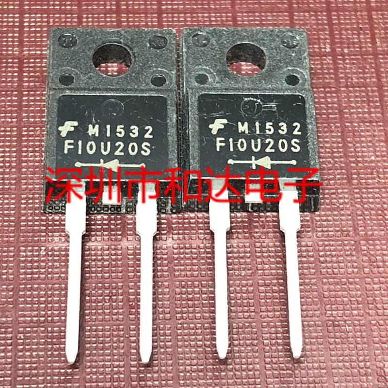 5PCS-10PCS F10U20S FFPF10U20S MOS TO-220F