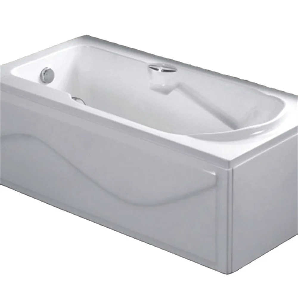 

Project Hot Sale Cheap Price Custom Made Acrylic Bathtub with Skirt