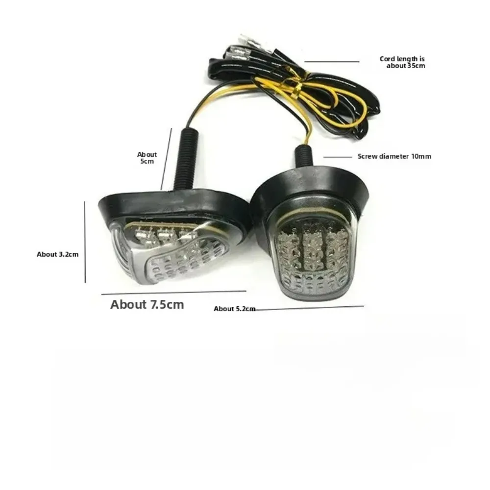 1 Pair Motorcycle Turning Light 12V LED Turn Signals Light Shift Lights Blinker Indicator for Honda Grom MSX125 MSX 125