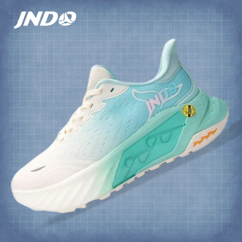 

JNDO Fluorescent Night Running Shoes Breathable Shock-Absorbing Running Shoes Casual Shoes Men's Shoes Track And Field 2210