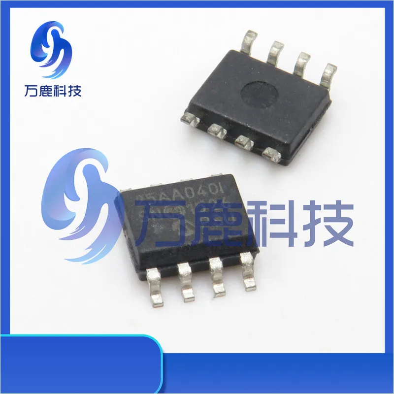 25Aa040-I/Sn 4K, 512 X 8, 1.8V Ser Ee Ind Soic8