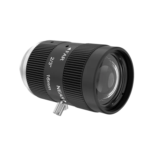 

Free Sample Customization Large Aperture 2/3'' Industrial Fixed Focus Cctv Camera Lens