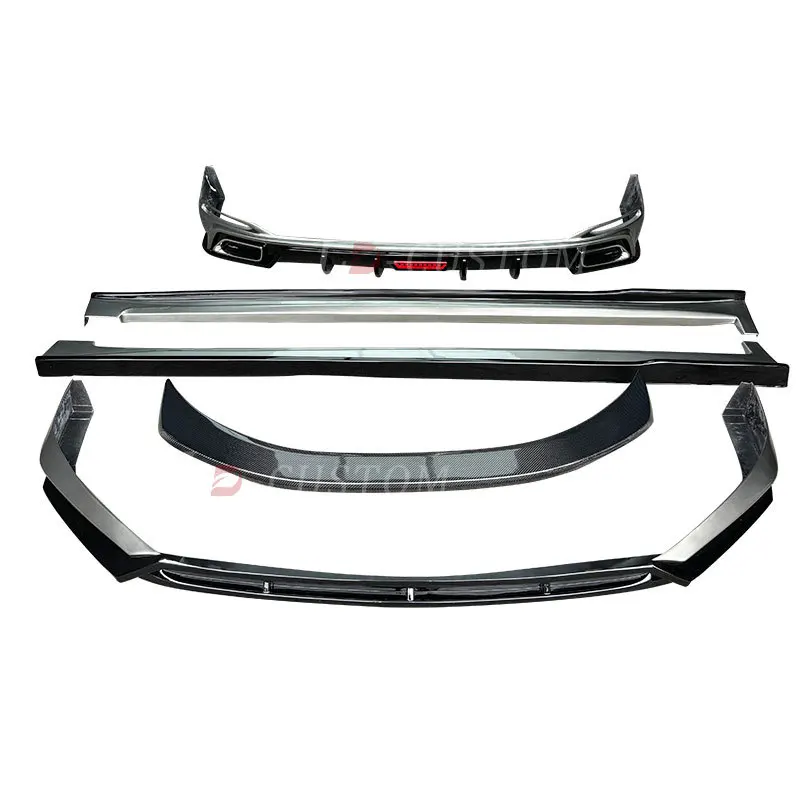 For Lexus ES200/ES260/ES300h (2018 Model) Full Surround Kit (Front Lip, Rear Lip, Side Skirts, Rear Spoiler)