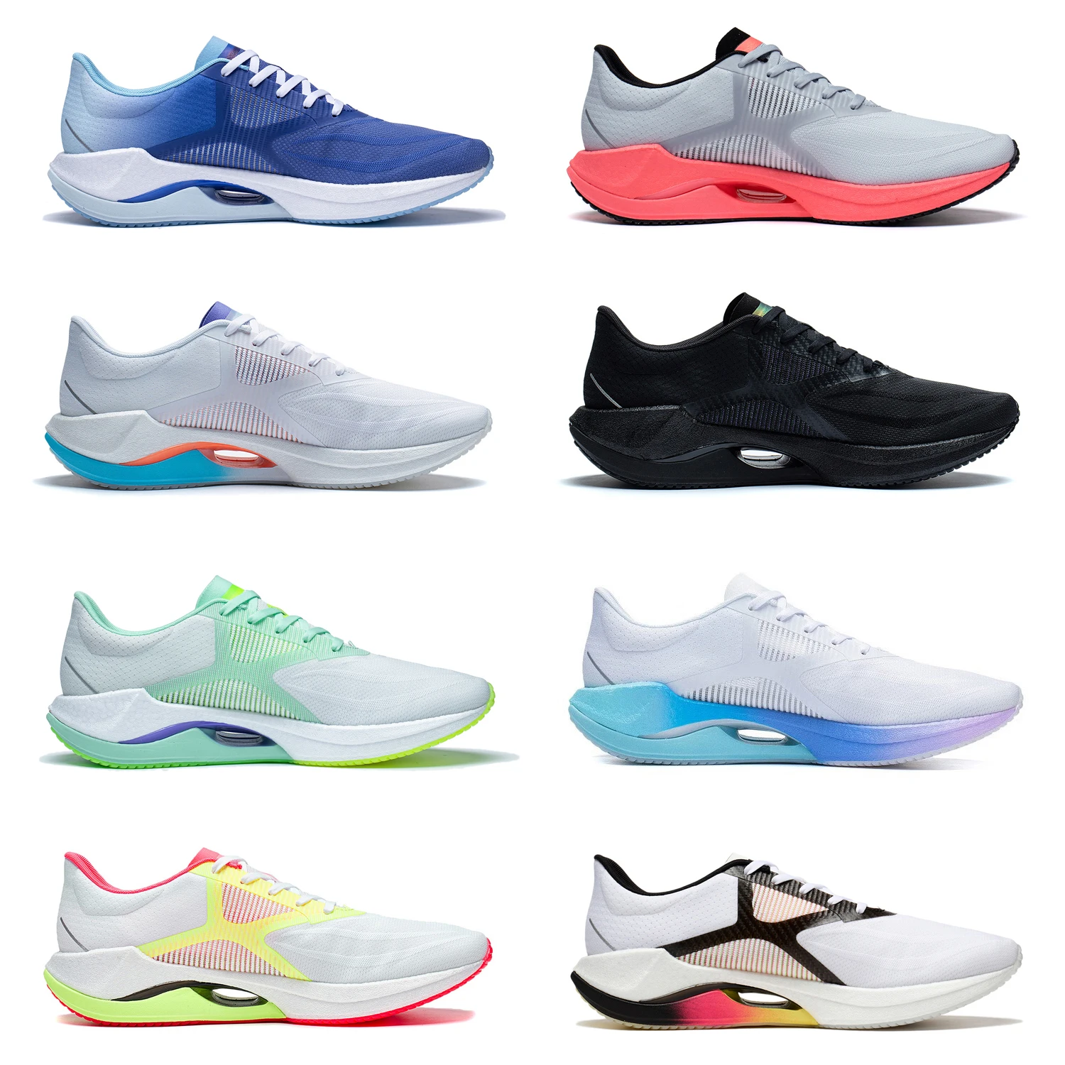 Li-Ning Men SUPER LIGHT 20 Running Shoes BOOM Cushion Anti-Slip Breathable LiNing Support Sneakers Wearable Sport Shoes ARBT001