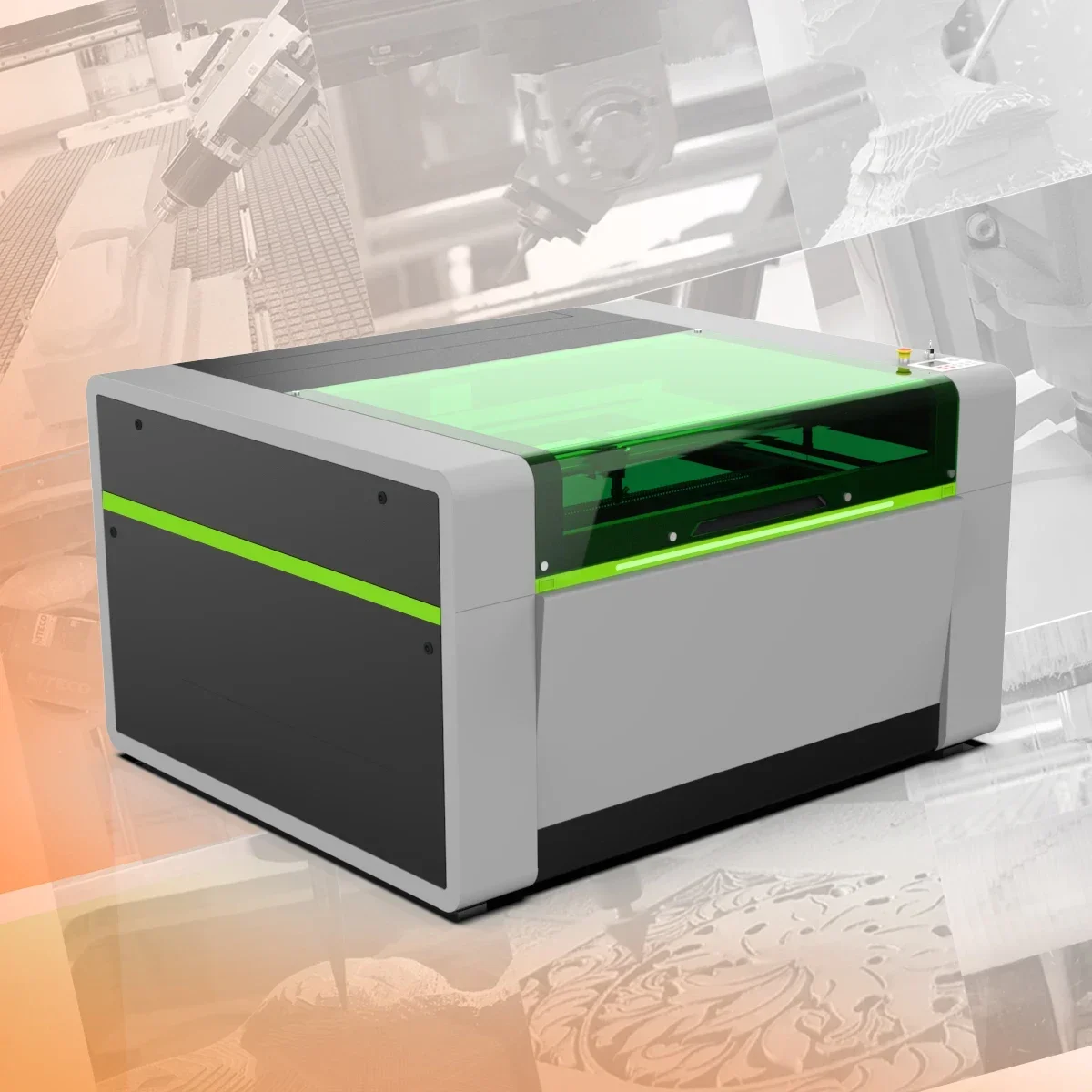 Small Co2 Lazer Cutting Engraving Machine 1390 90W Sealing Maker Acrylic Wood Photo With High Quality