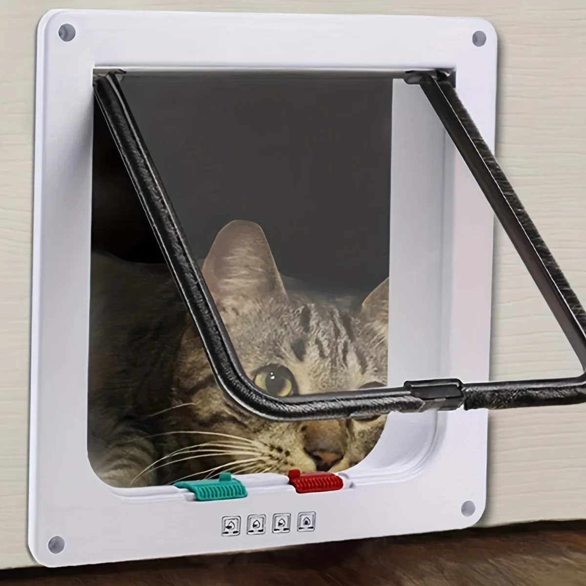 1pc Pet Supplies Cat Dog Flap Door Cat Flap Door Dog Supplies