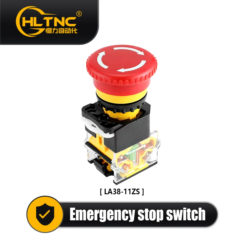 22mm Emergency Stop Button LA38-11ZS Push Button Switches