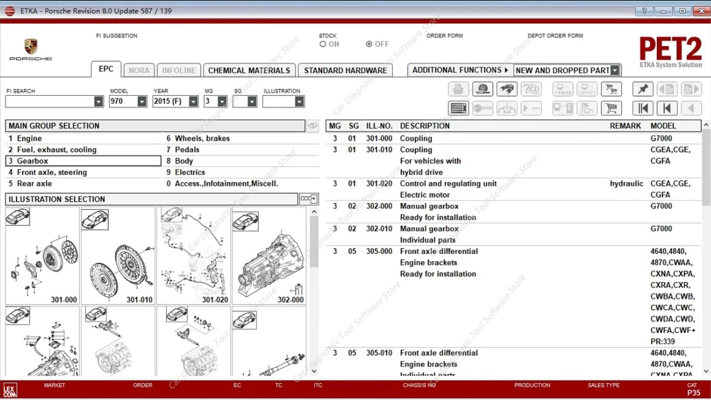 2026 HOT sell  FOR Porsche PET2 8.3 Q3 Electronic Parts Catalog - VIN-Based Genuine Parts Lookup