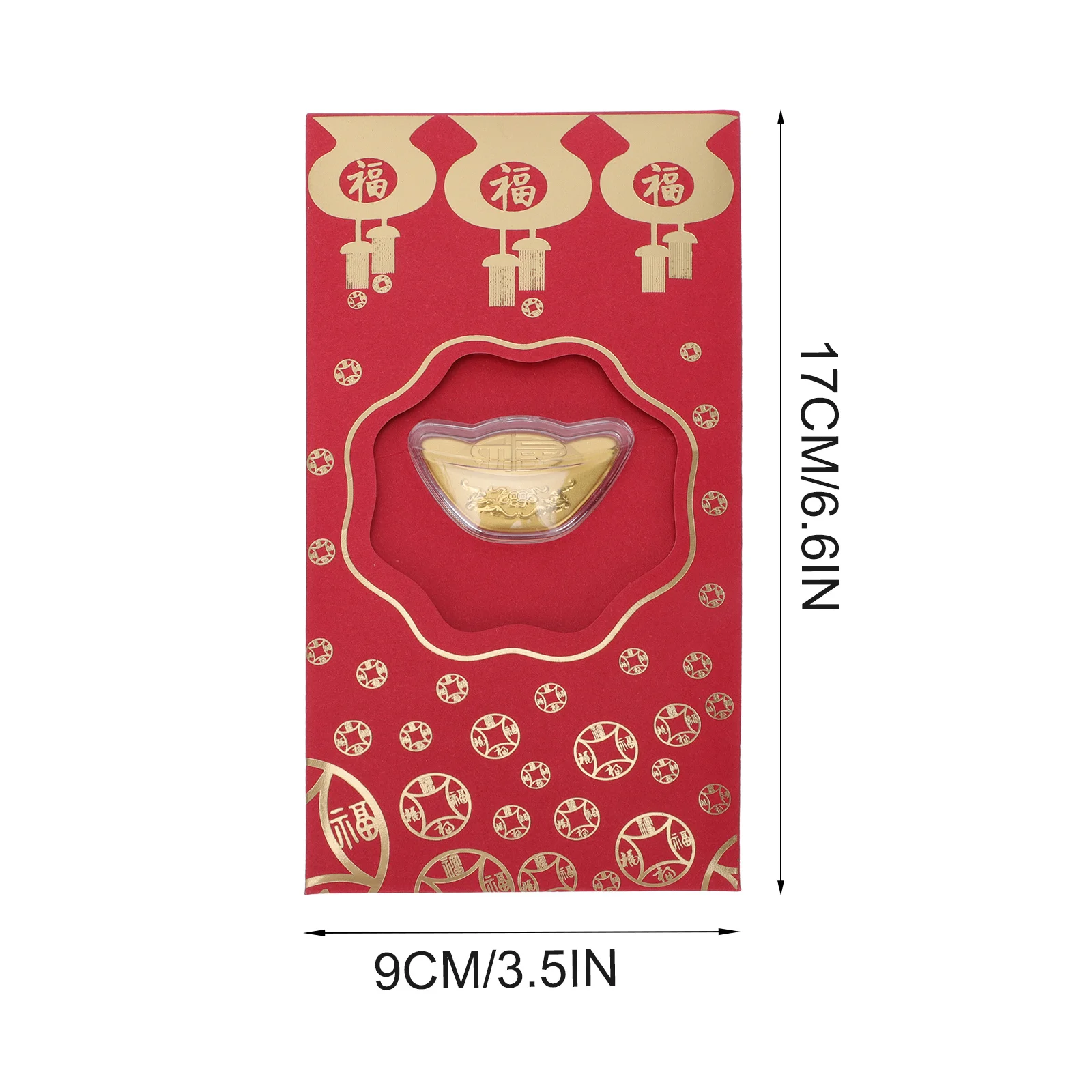 

5pcs Chinese Style Envelopes Design Paper Red Packets For New Year Wedding Festival Lucky Money Decorative Red Packet