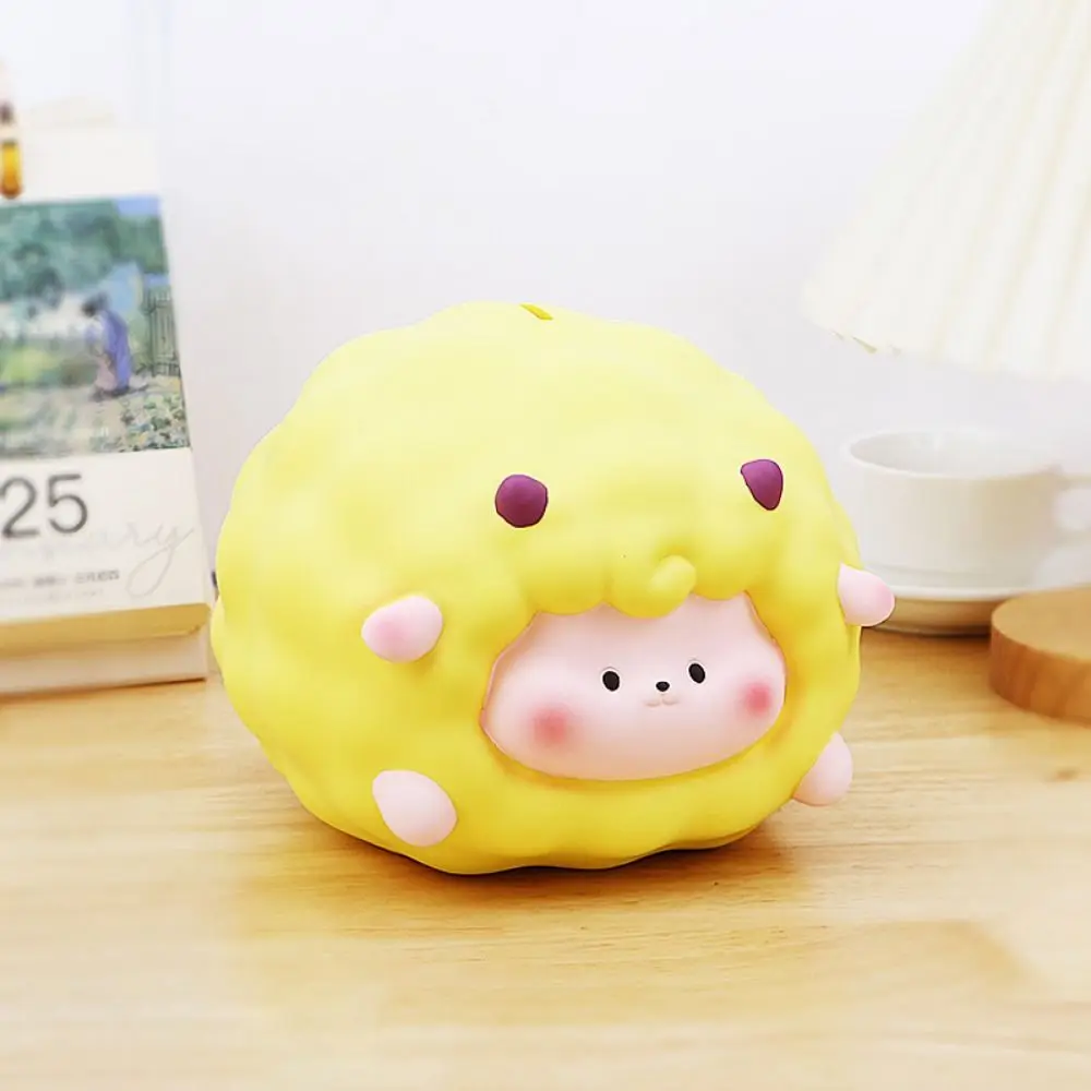 

Fashion High Capacity Little Sheep Piggy Bank Anti-fall Cute Cartoon Saving Jar Unique Saving Jar Ornament ChildrenToy