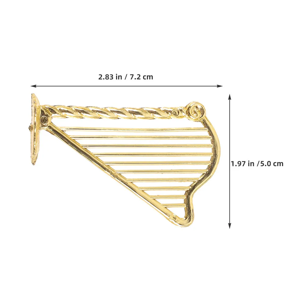 28Pcs Miniature Musical Instrument Decorations Lightweight Easy Hang Tiny Trumpet Violin Flute Piano for Holiday Tree DIY Craft