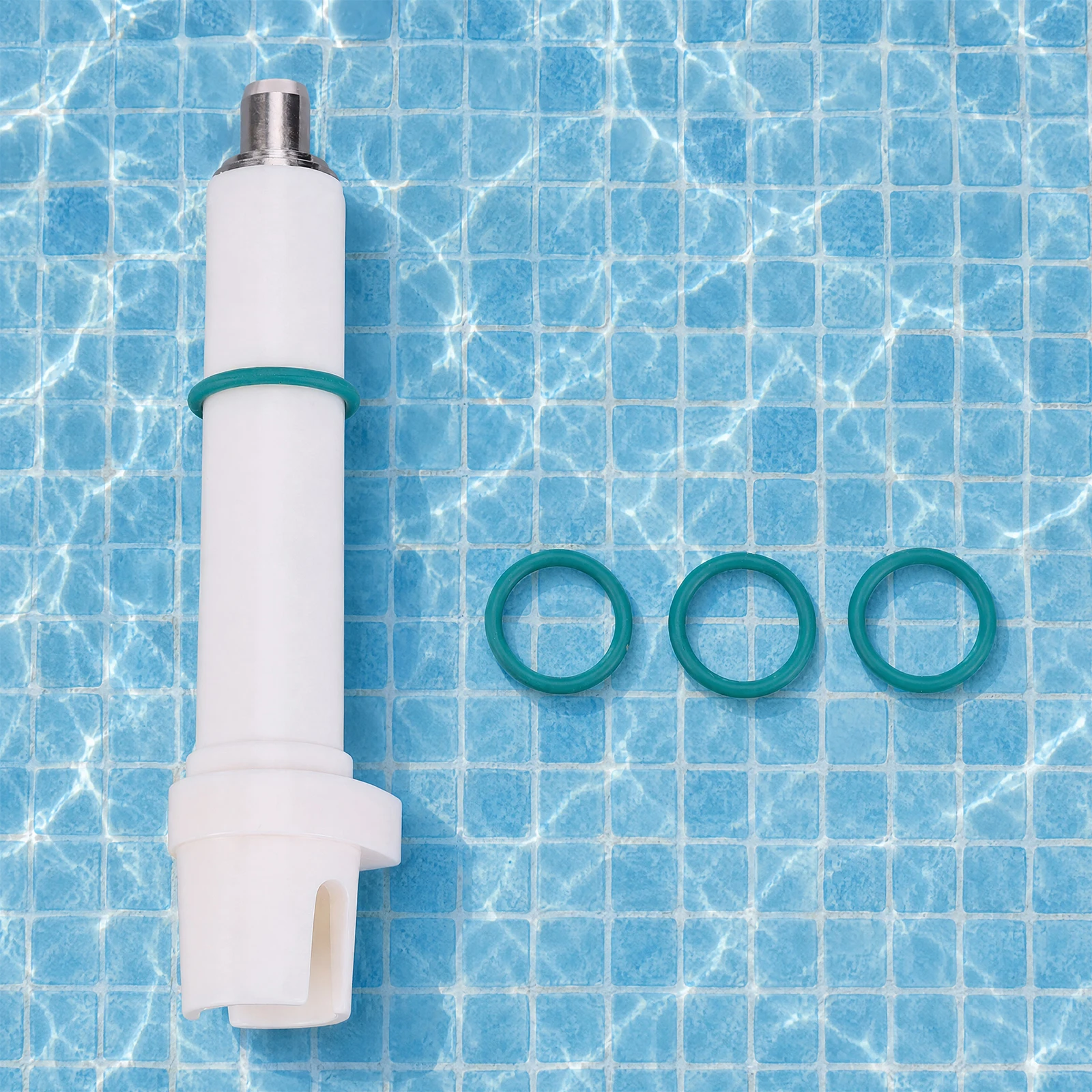 Pool Water Quality Monitor Replacement Chlorine Electrode Sensor for YC02 Tester PH ORP TDS for EC Salinity Temperature