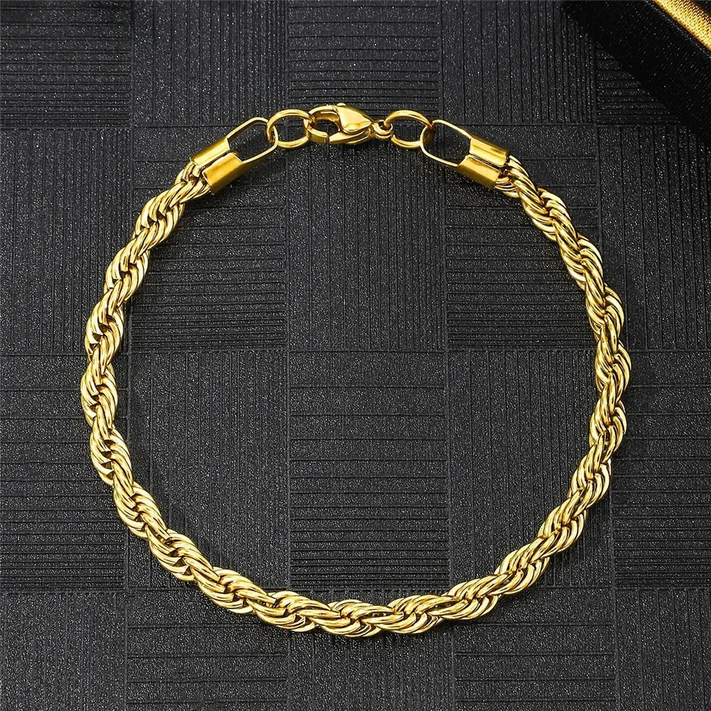 

Fashion Jewelry Stainless Steel Bracelets for Women Men