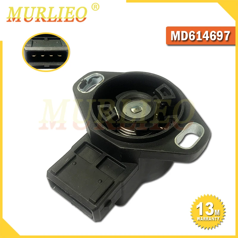 MD614697 Throttle Position Sensor For Mitsubishi Montero Sport Diamante Expo 2.4L 3.0L 3.5L Eagle Summit Dodge Plymouth Colt