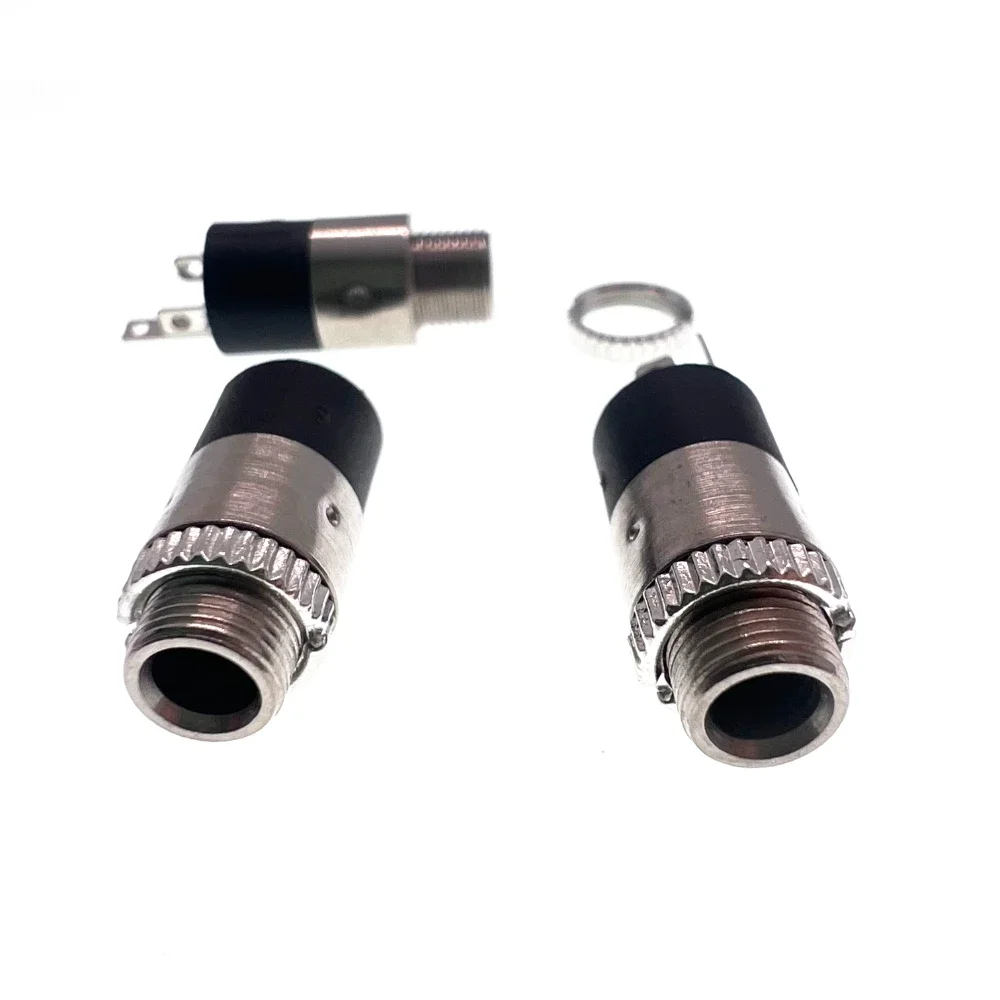 10PCS PJ392 3.5mm Stereo Female Sockect Jack With Screw 3.5 Audio Headphone Connector PJ-392