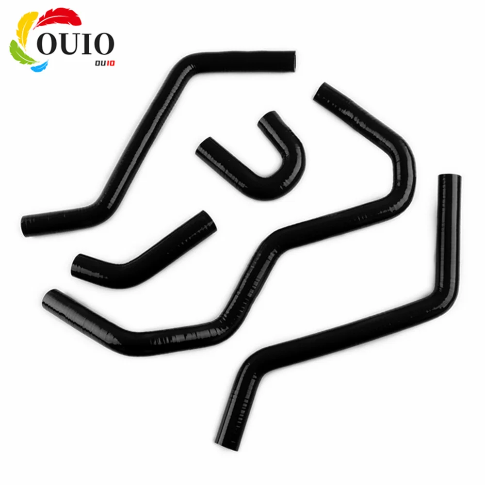 

For 04-08 Yamaha Rhino 450/660 YXR450 YXR660 Silicone Radiator Coolant Hoses Kit