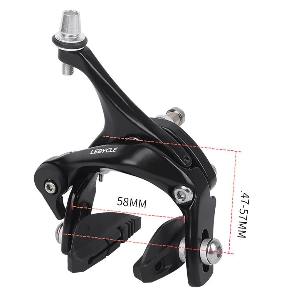 Road Bike Dual Pivot  Calipers  Bicycle Brake Racing  Aluminum  Side  Pull Caliper  Front  Rear Cycling Accessories