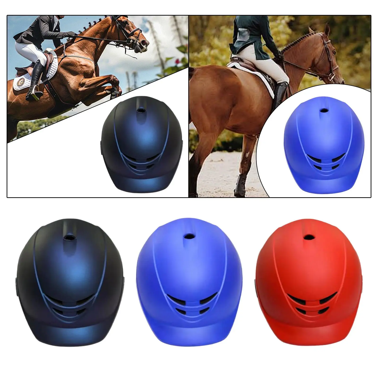 

Equestrian Helmet Adults Summer Cycling Helmet Lightweight Equestrian Hat
